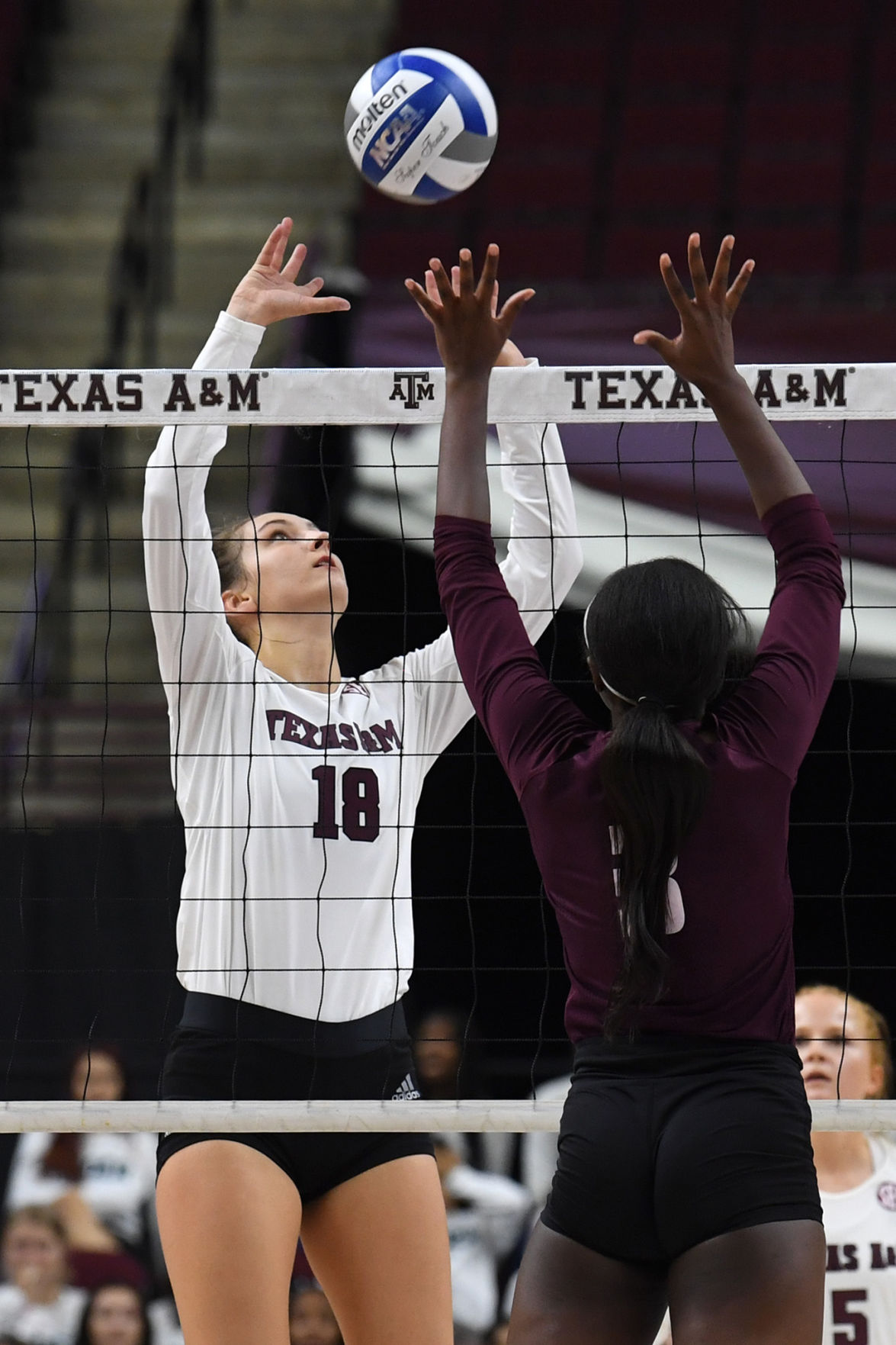 Texas A&M vs. Texas State volleyball
